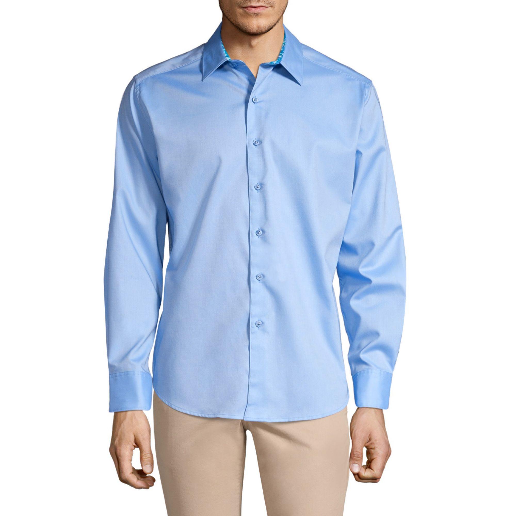 Robert Graham Mens Rutherford Long Sleeve Classic Fit Shirt