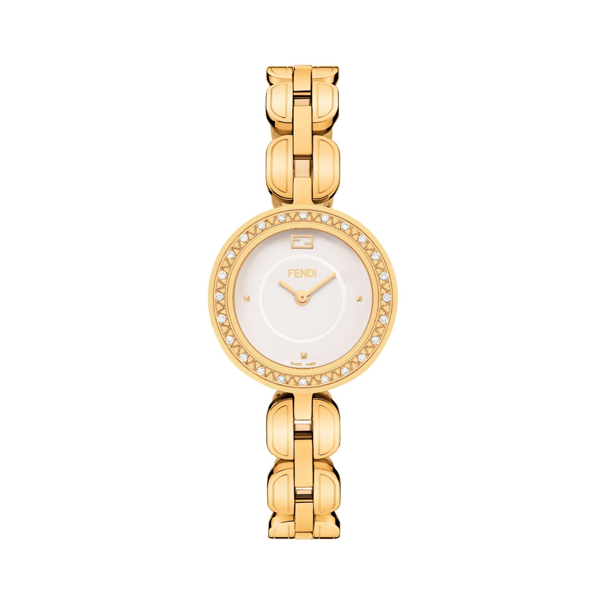 Fendi My Way 28mm Jewelry Watch W/ Diamonds Gold in Metallic - Lyst