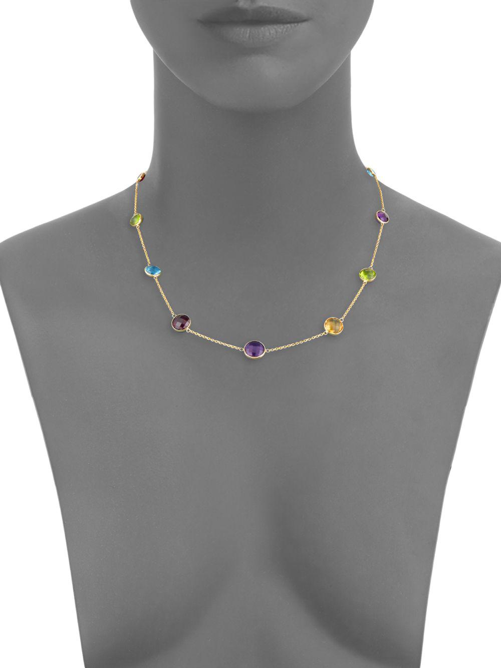 Effy 14k Gold Multi-stone Station 