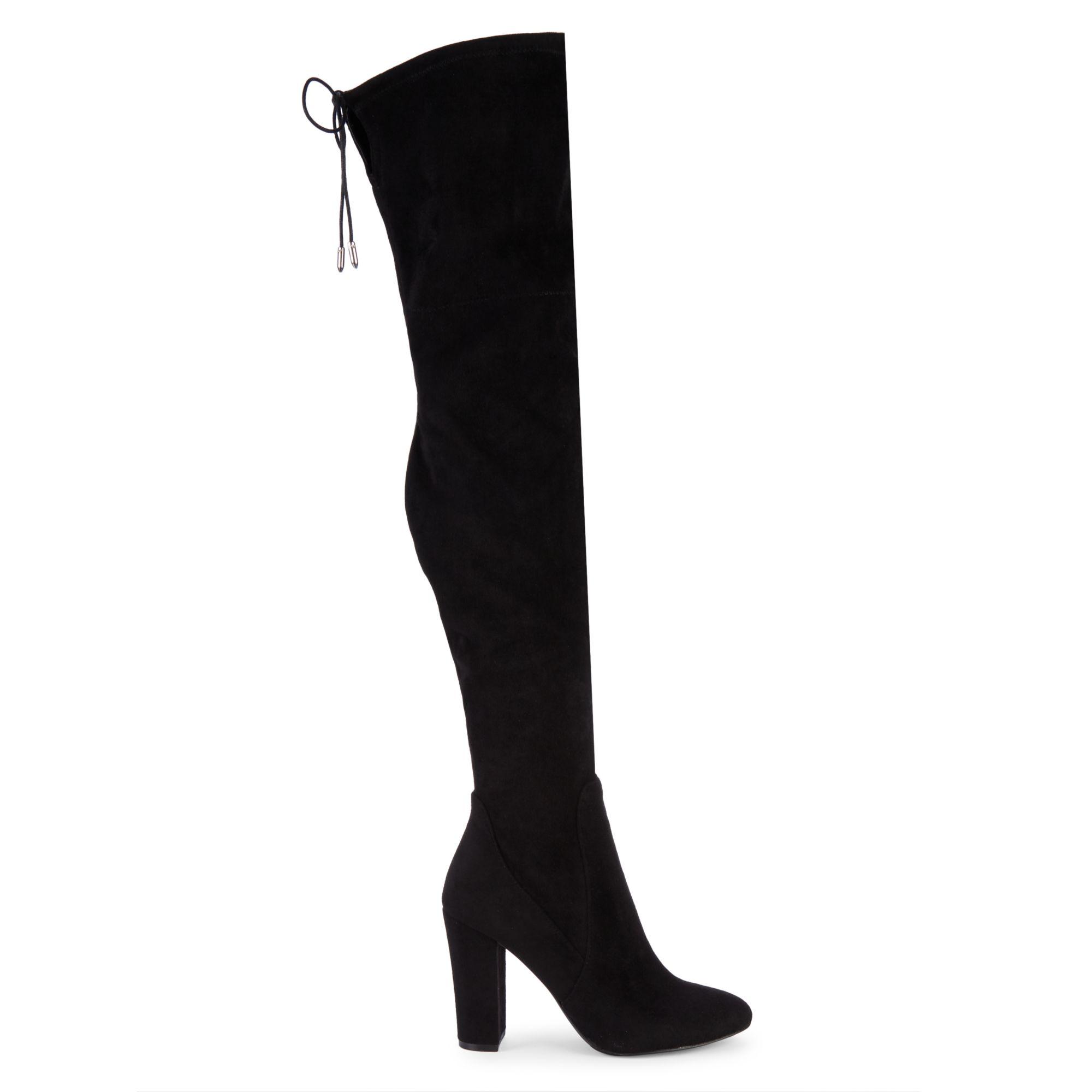 Dolce Vita Katy Suede Over-the-knee Boots in Black - Lyst