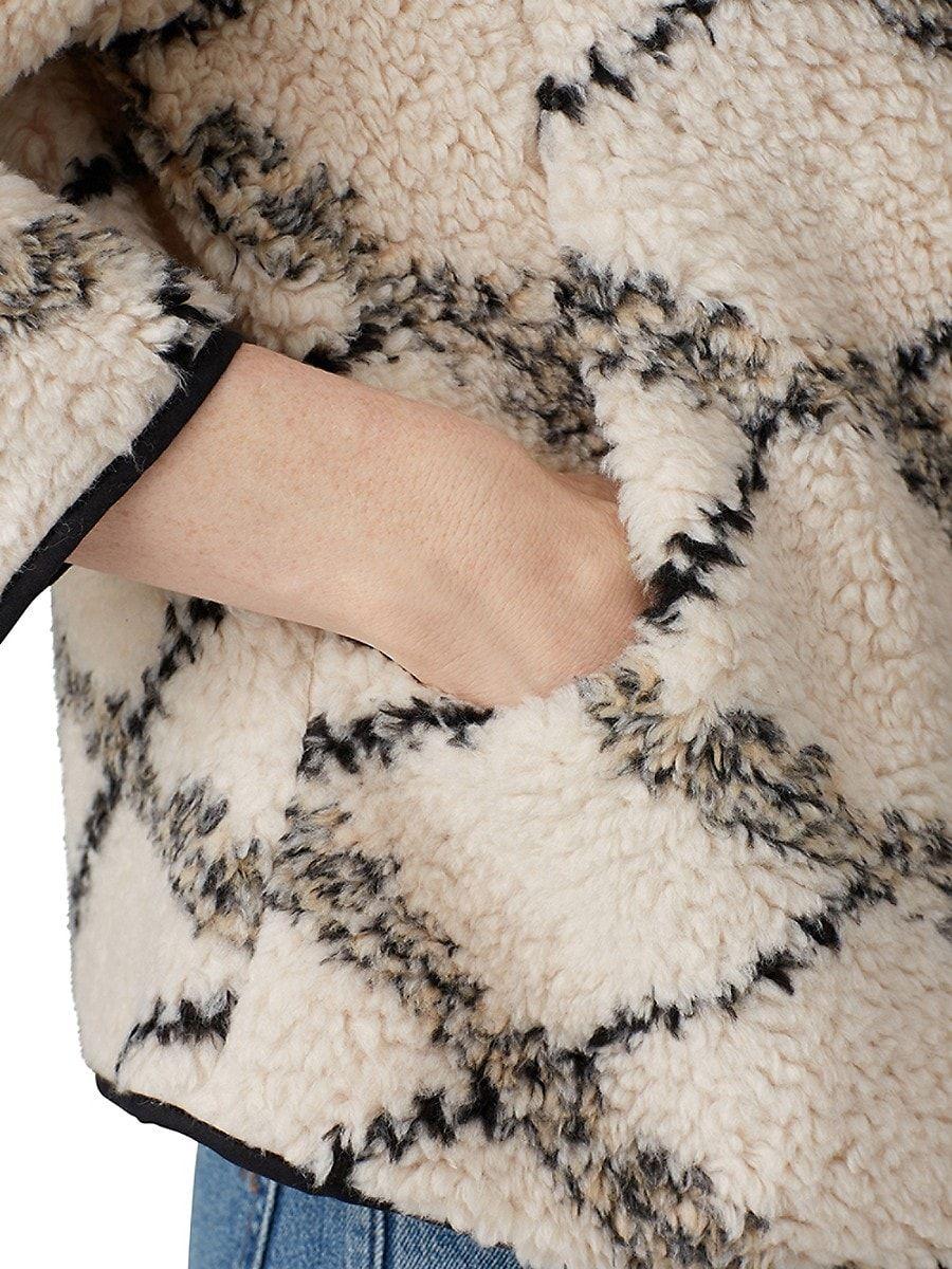 Joie store shearling jacket
