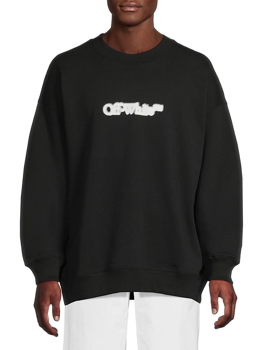 OFF WHITE☆スウェット OFF WIND ARR SK CREW SN44 ブランドロゴ OFF WHITE☆スウェット OFF WIND ARR SK CREW SN44 ブランドロゴ