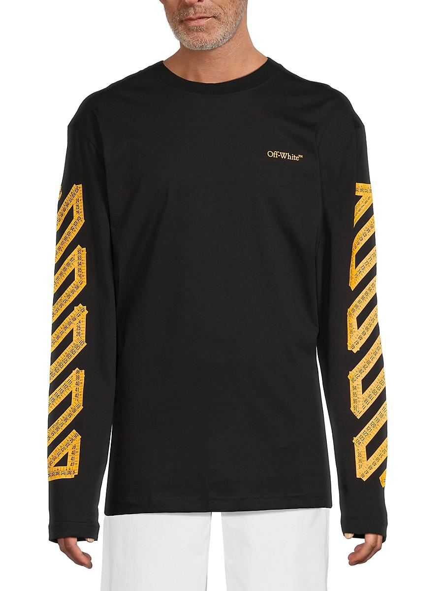 トップス 20SS OFF WHITE TAPE ARROWS LONG SLEEVES トップス 20SS OFF WHITE TAPE ARROWS LONG SLEEVES OFF-WHITE