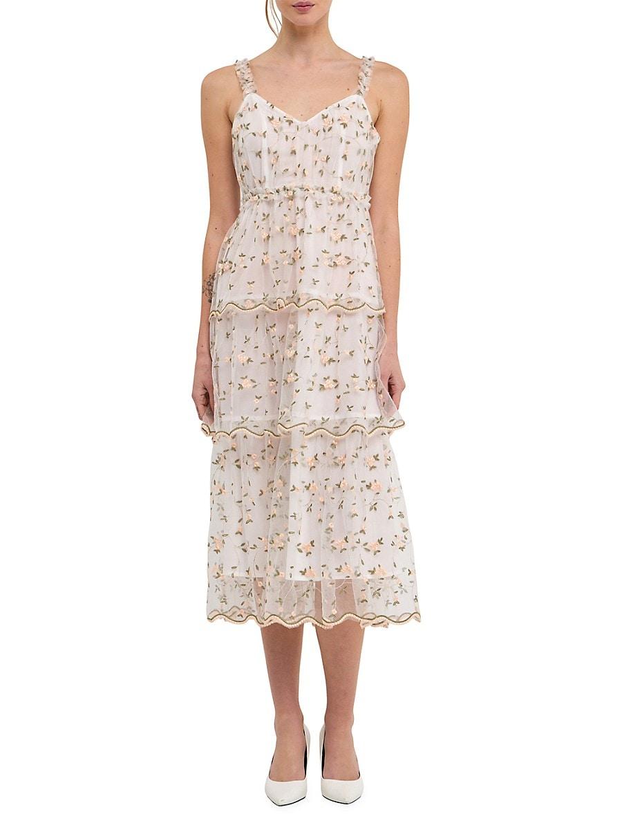 Endless rose top polka dot dress