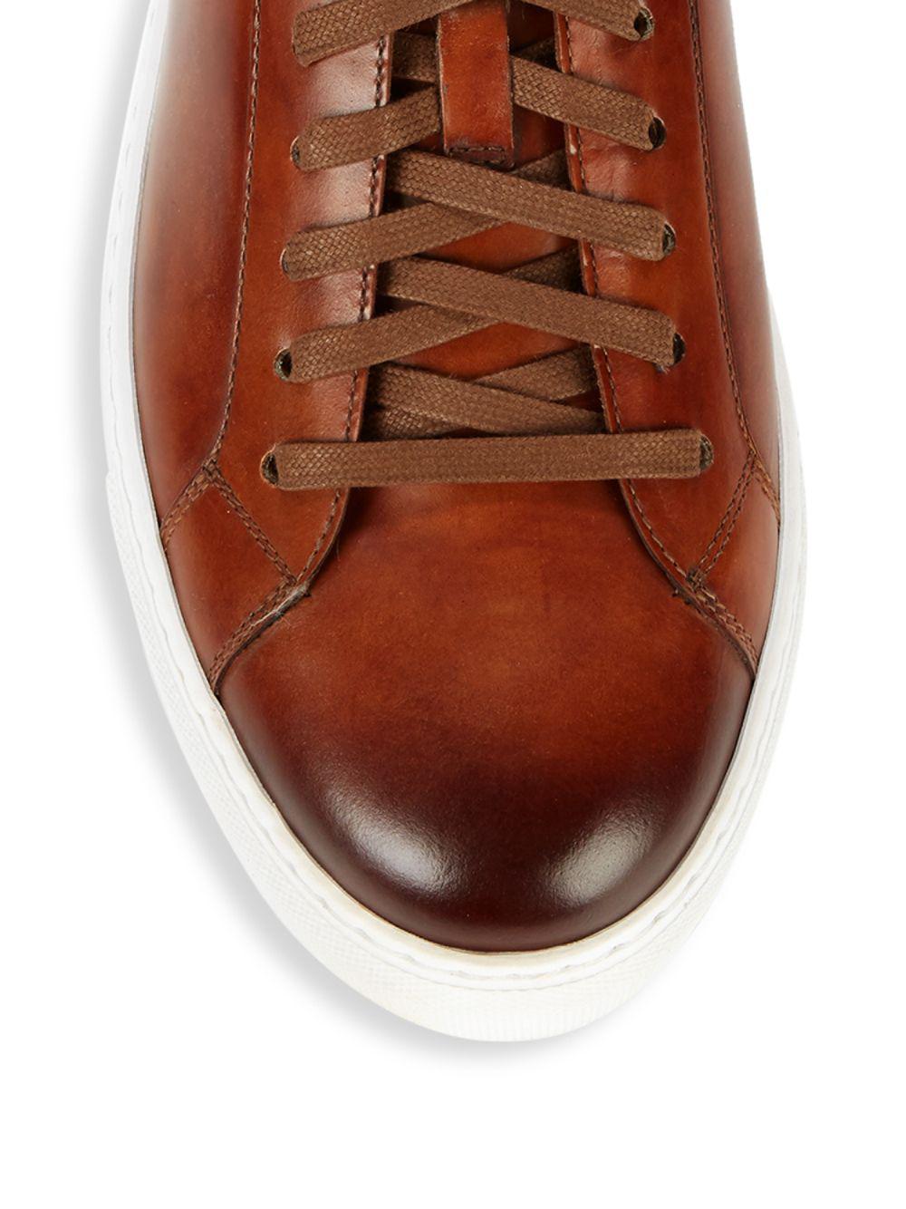 magnanni brown sneakers