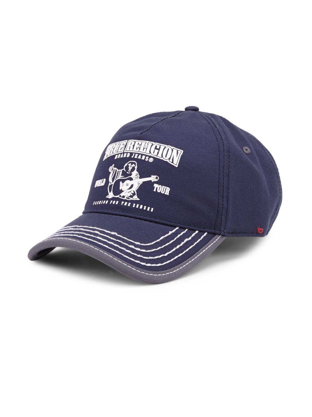 blue true religion hat