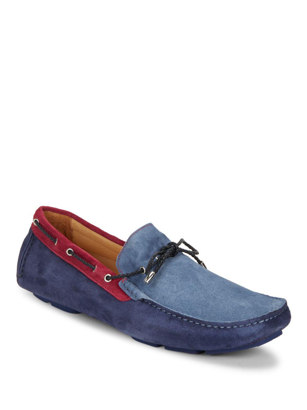 MXL Mens Driving Penny Loafers Suede 