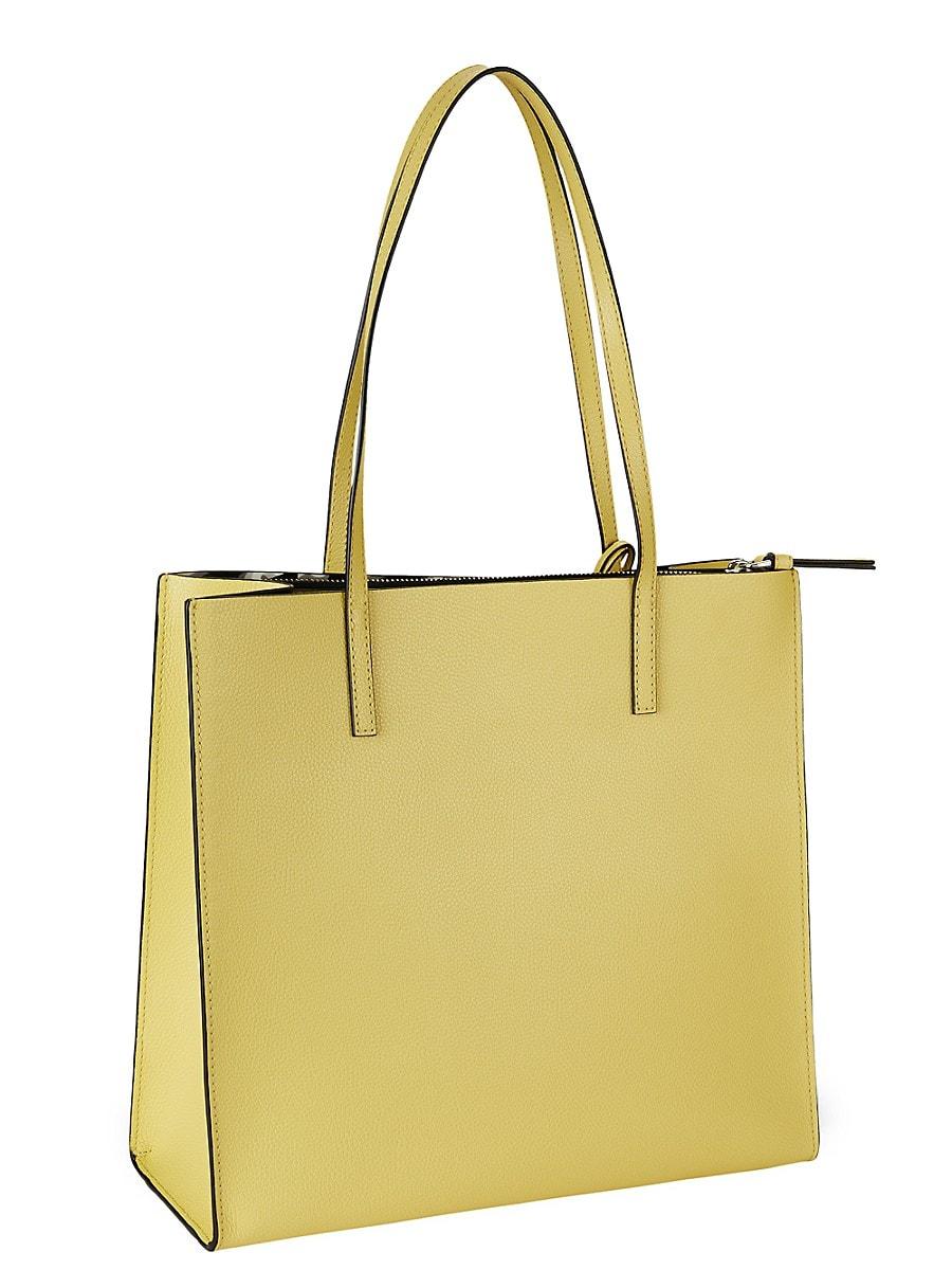 Marc Jacobs Grind Leather Tote in Black Lyst Canada