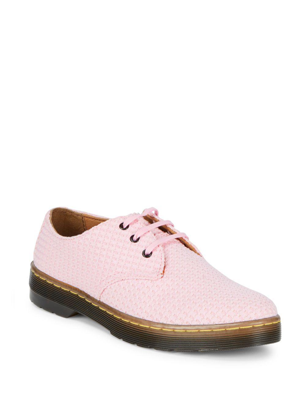 Dr. Martens Gizelle Lace-up Shoes in Pink | Lyst