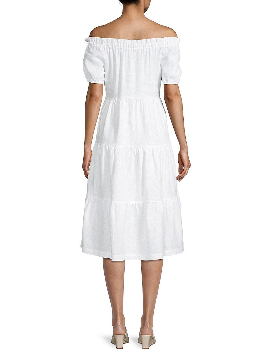 Saks fifth top avenue white dresses