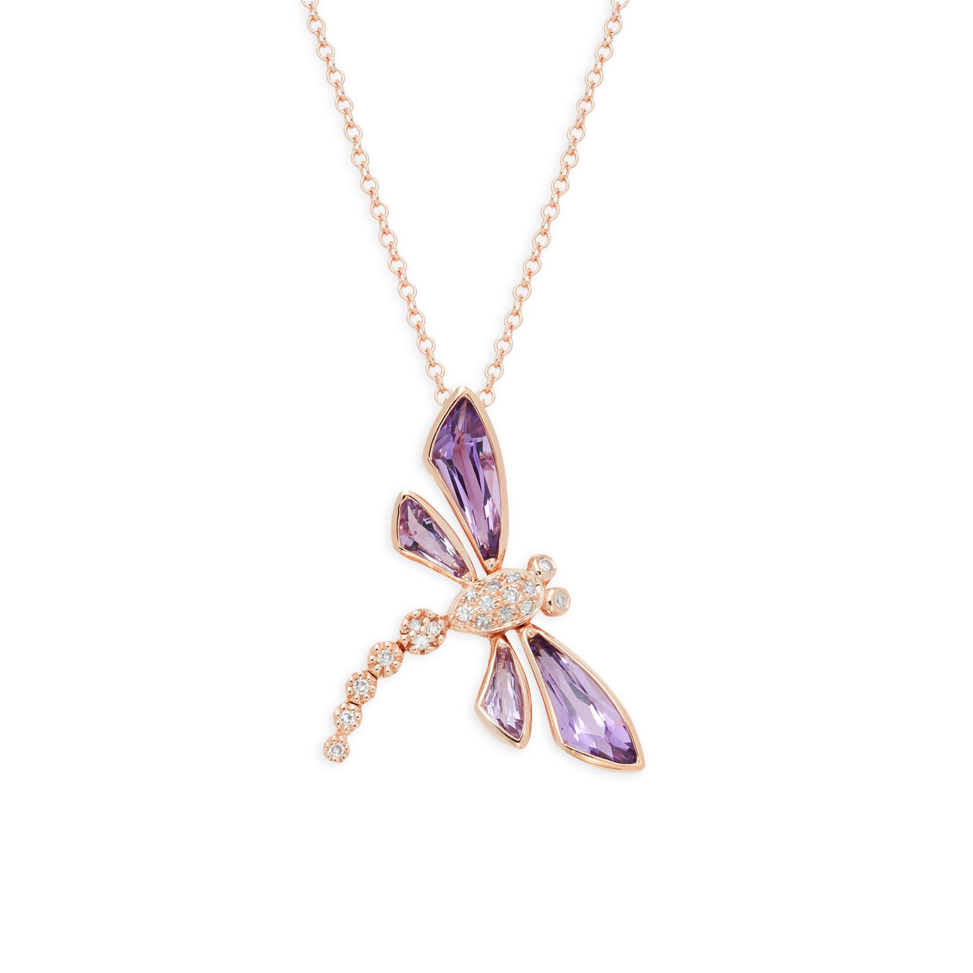 Effy Women's 14k Rose Gold, Amethyst 