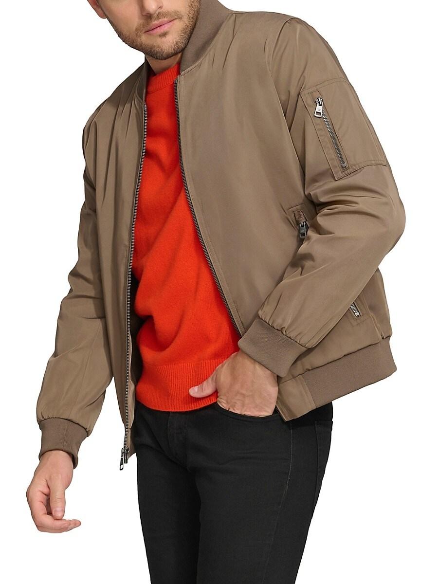 Calvin Klein Fall 2025 Flight Jacket Regular in Black for Men