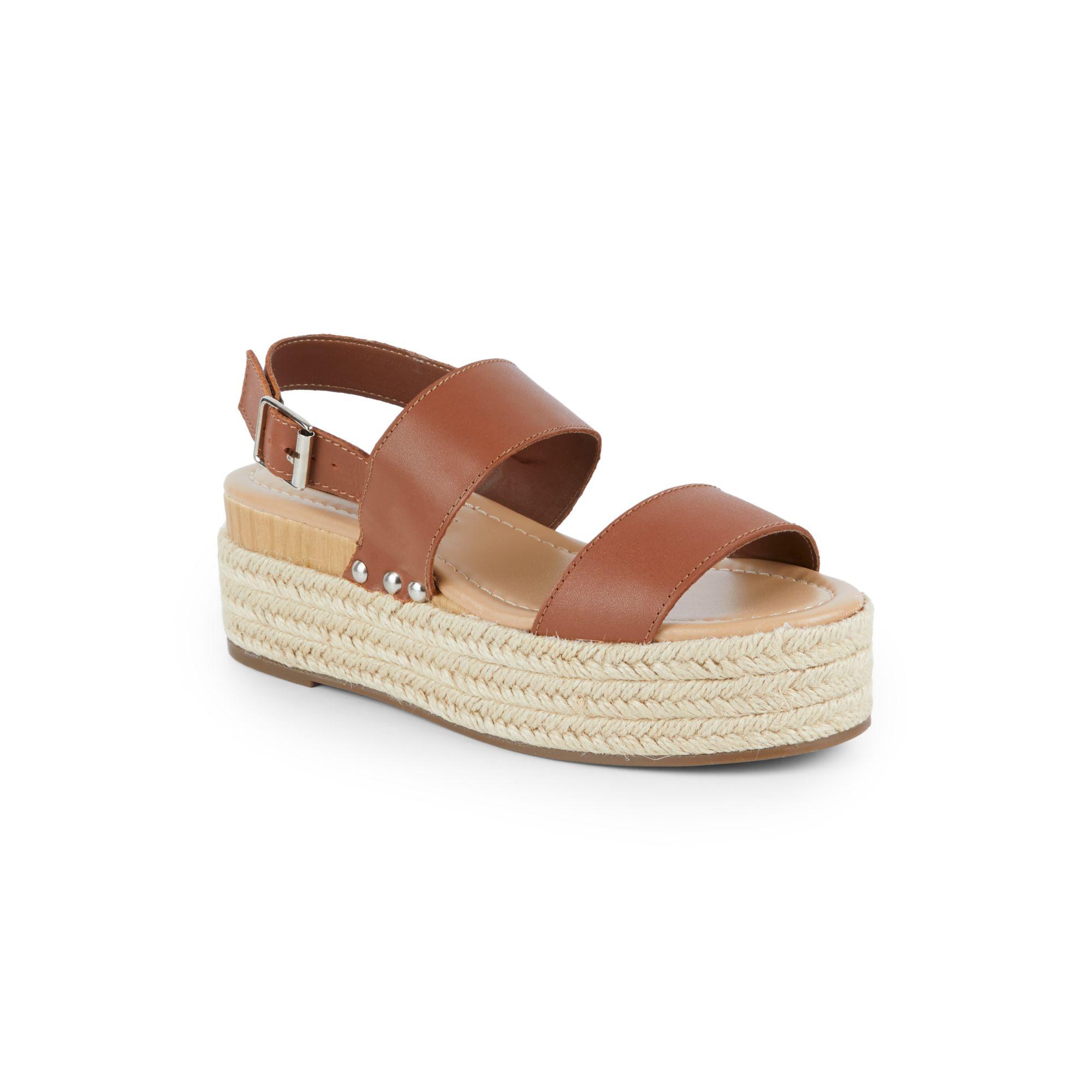 slingback platform sandals