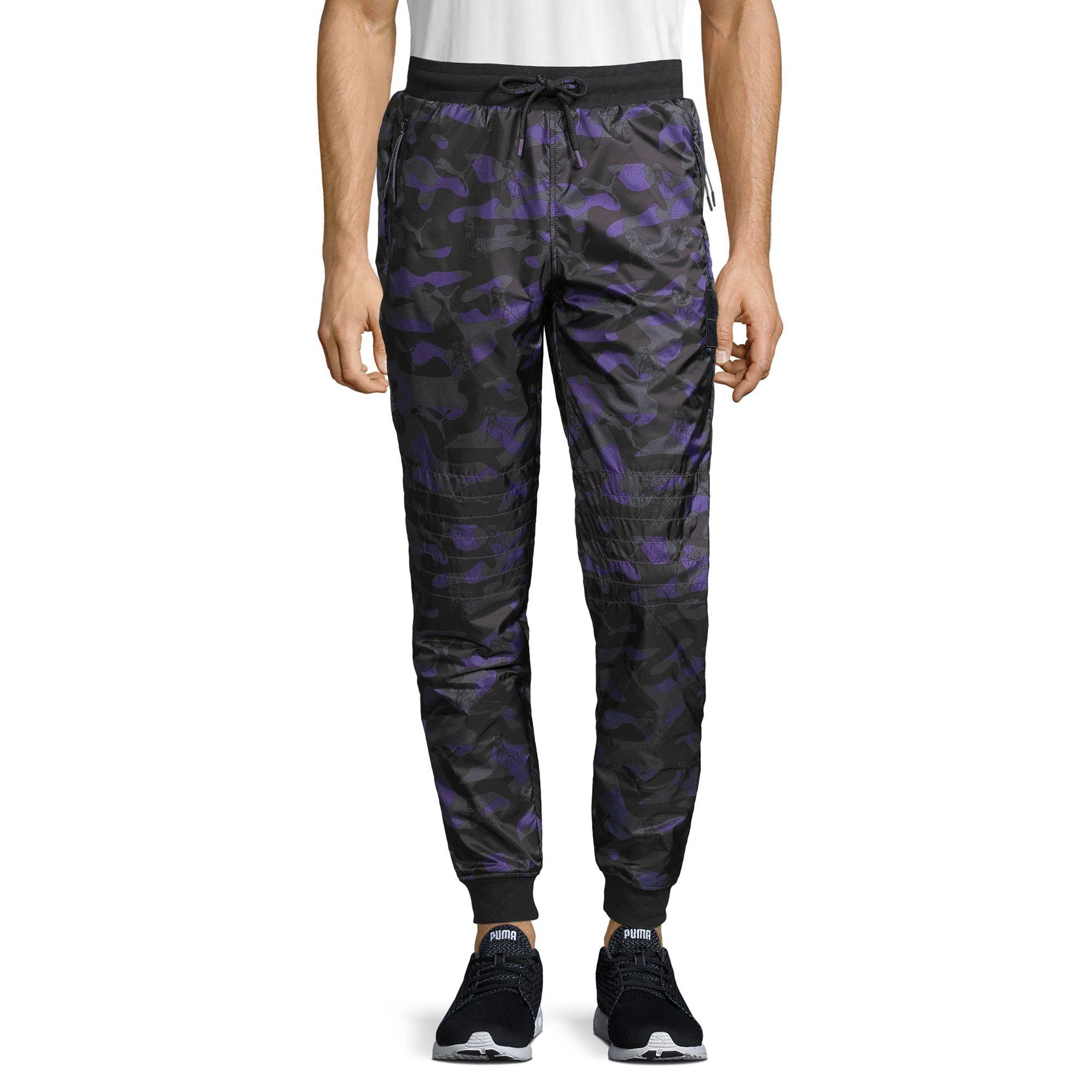 PUMA Synthetic X Prps Camo Jogging Pants in Black for Men - Lyst
