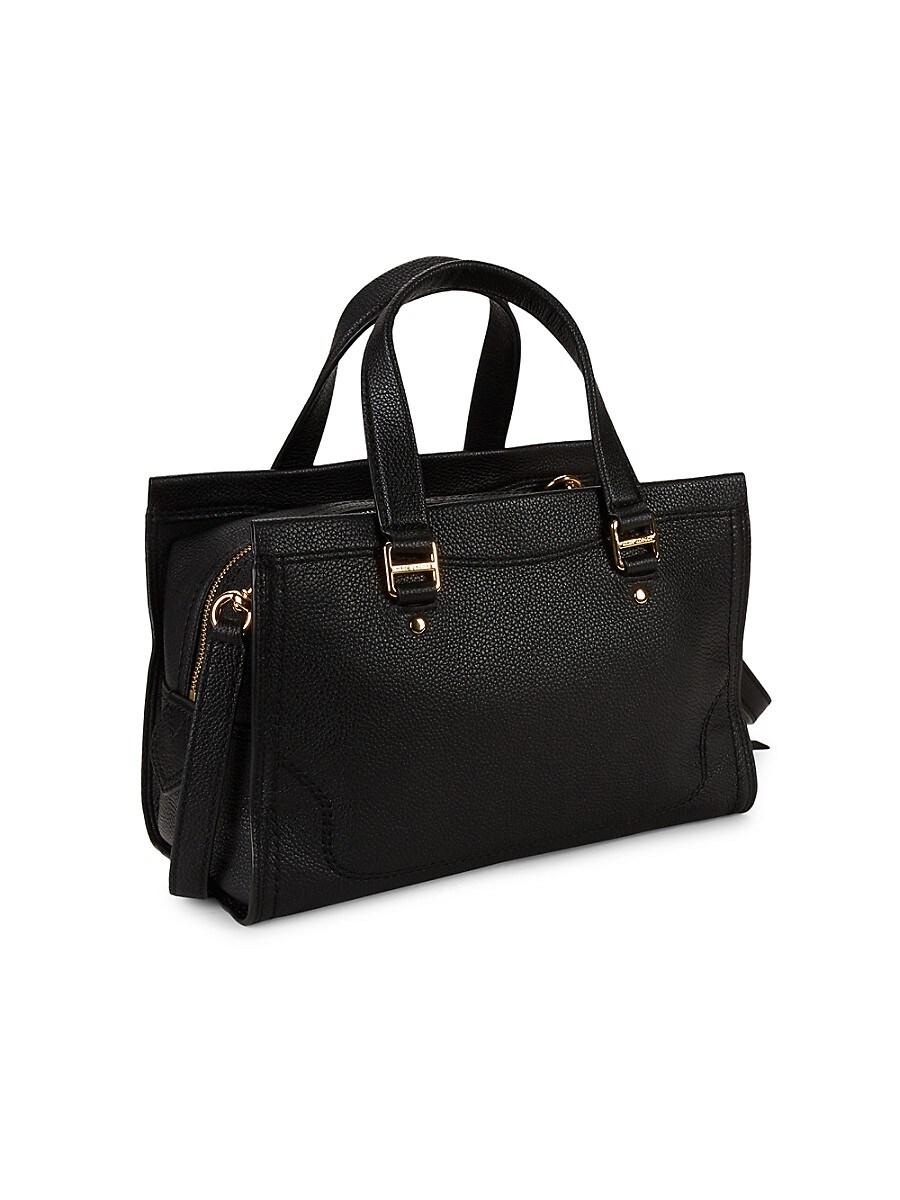 Marc Jacobs Black Leather Bowery Sutton Satchel – KTRcollection