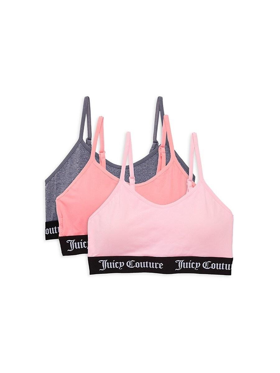 Juicy Couture Jc Logo Bralette in Pink