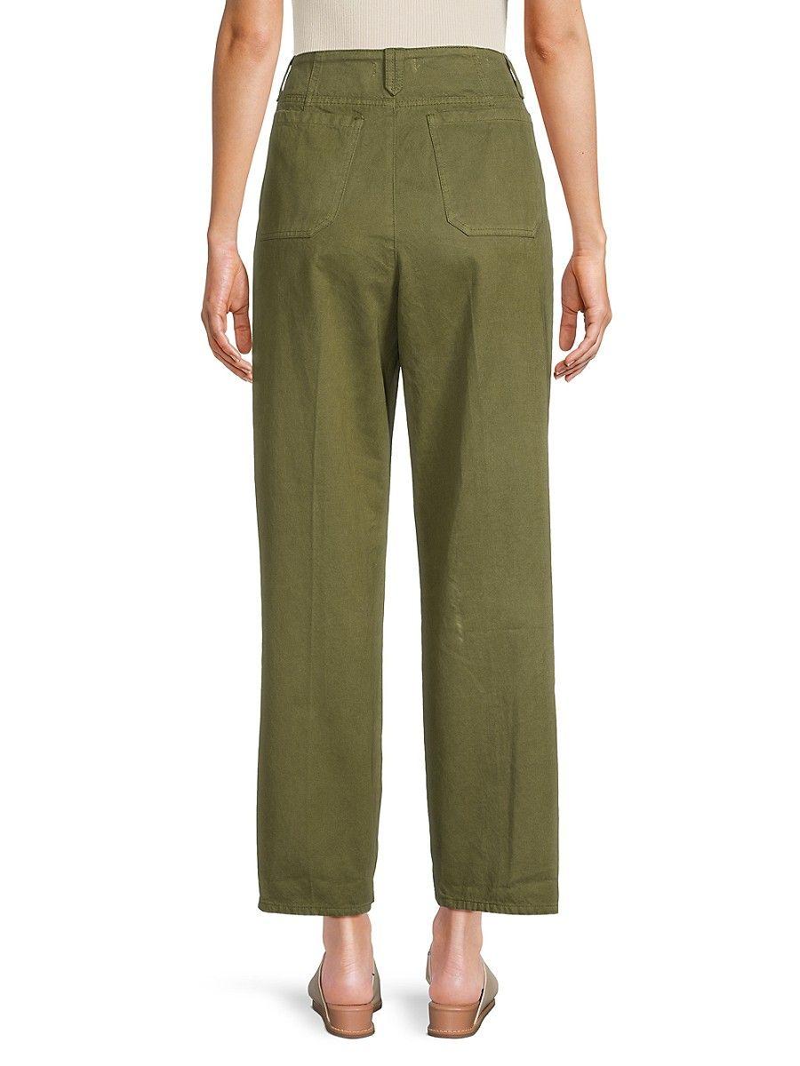 Utility cropped deals pants