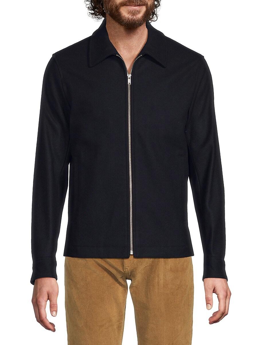 herlipto Proust Wool-Blend Melton Coat