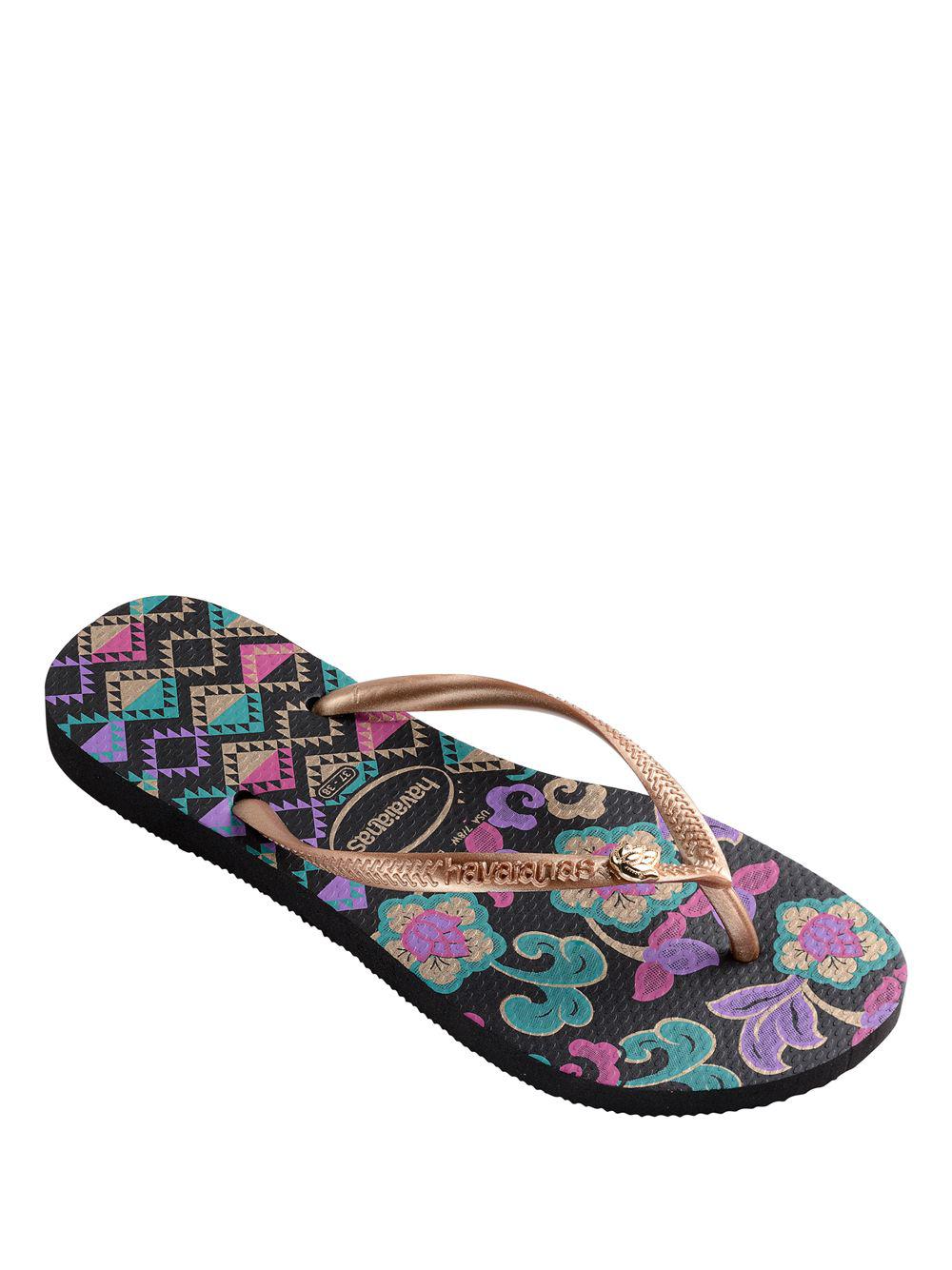 havaianas animal flip flops