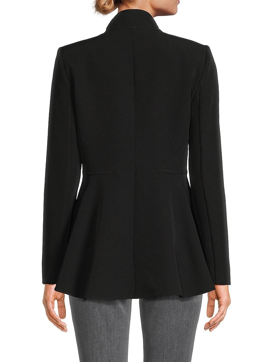 Donna Karan Pati Peplum Blazer in Black Lyst