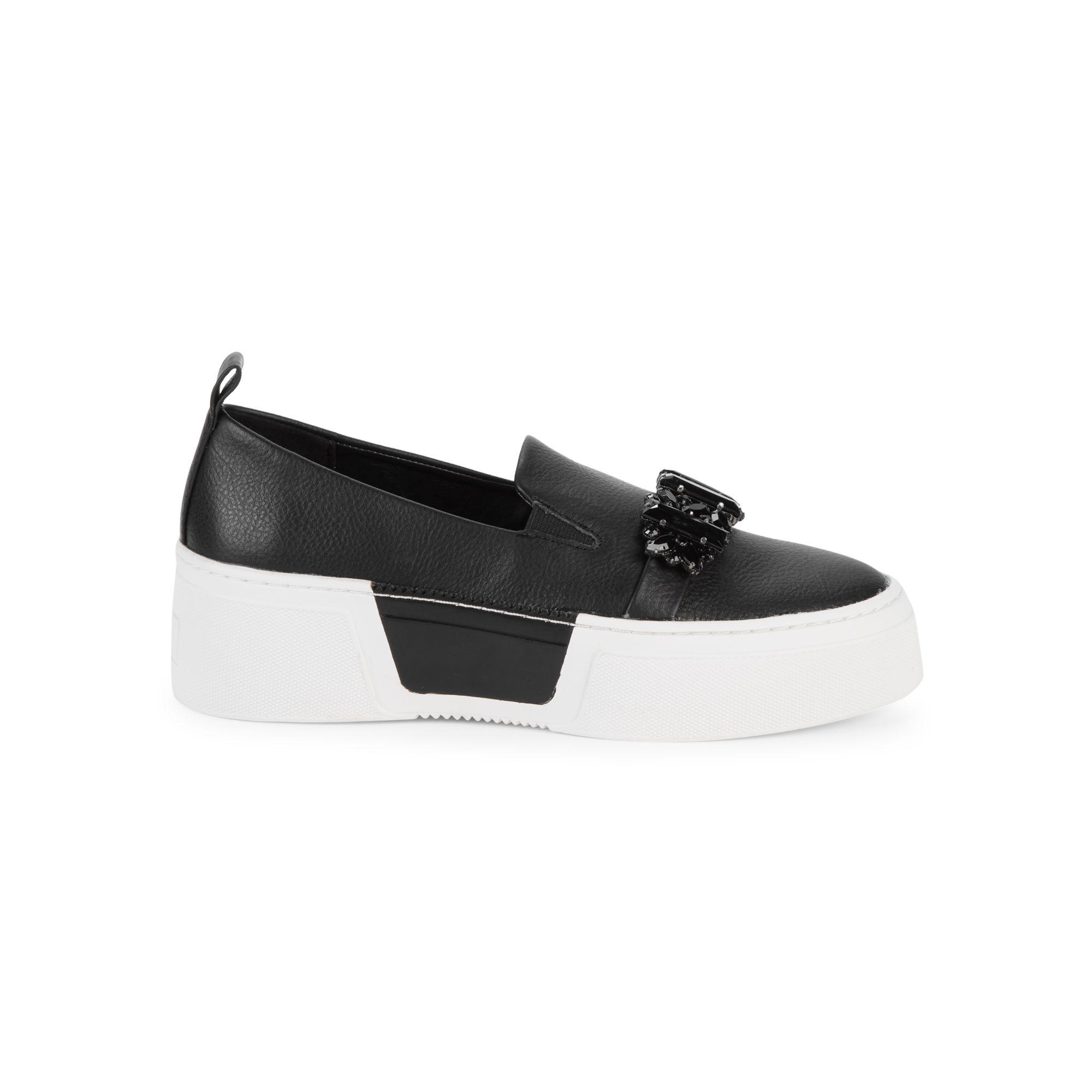 karl lagerfeld platform trainers