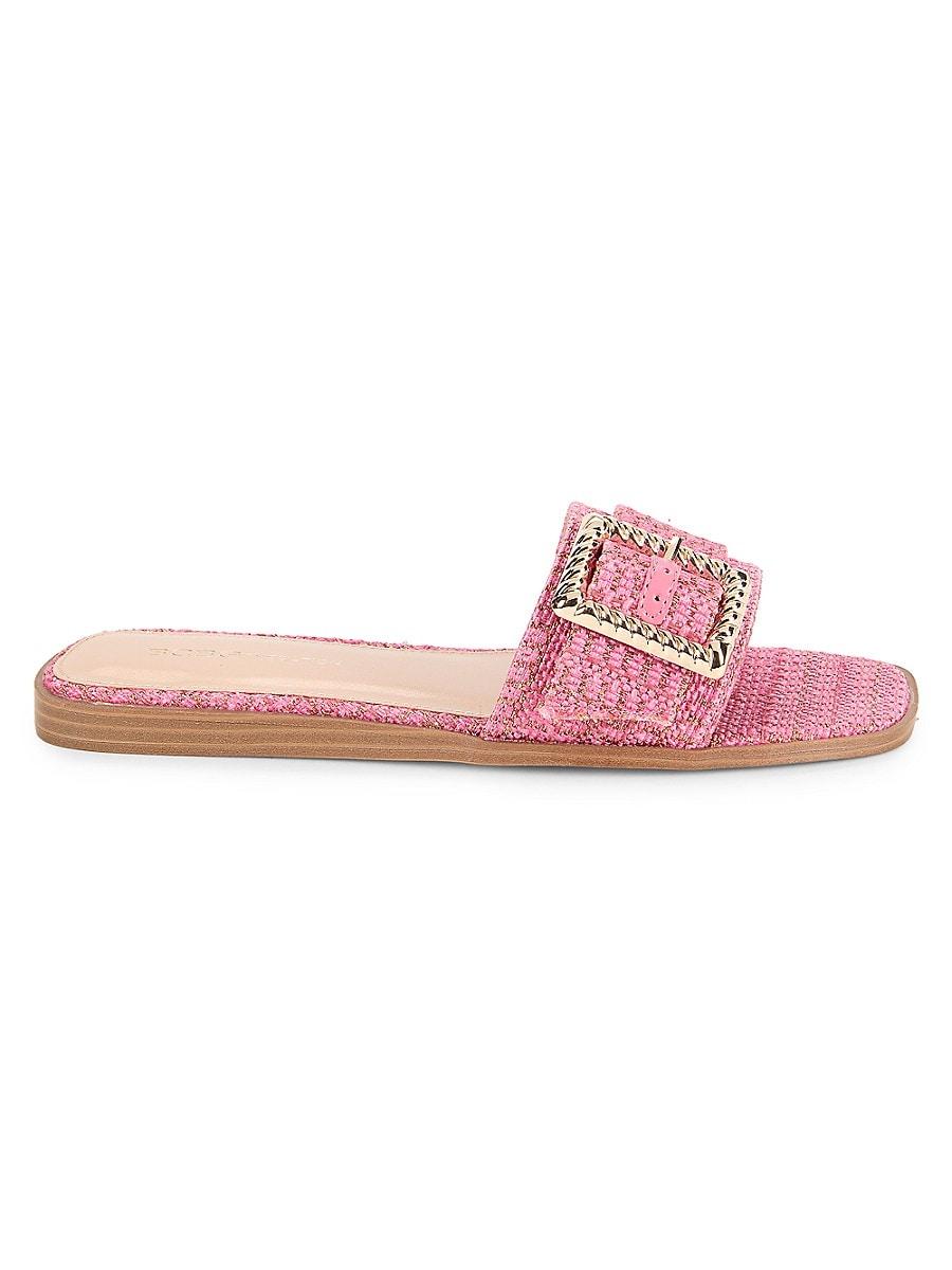 BCBGeneration Mollie Textured Flat Sandals in Pink Lyst UK