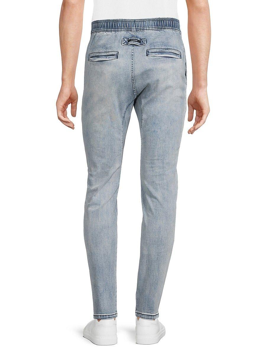 Zanerobe Sureshot Drawstring Jeans in Blue for Men | Lyst