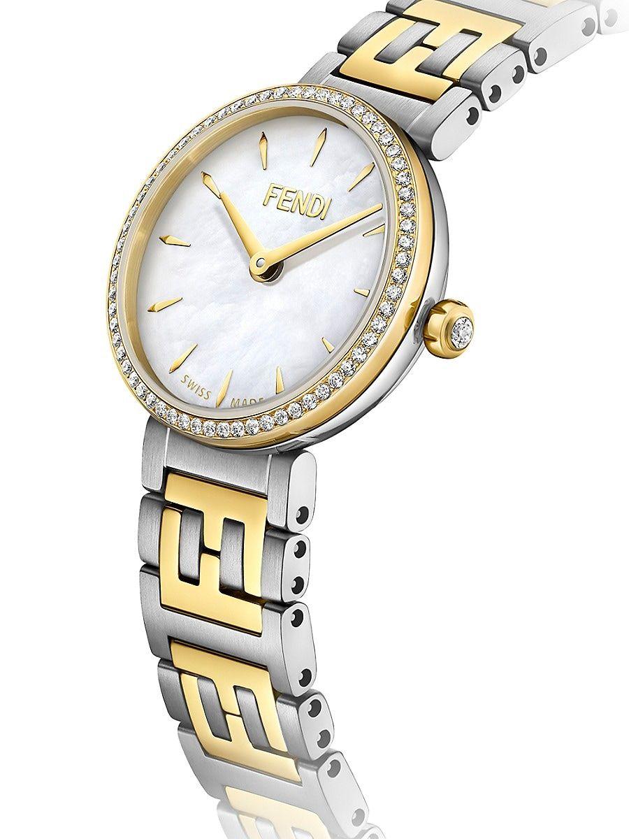 Forever fendi watch green new arrivals