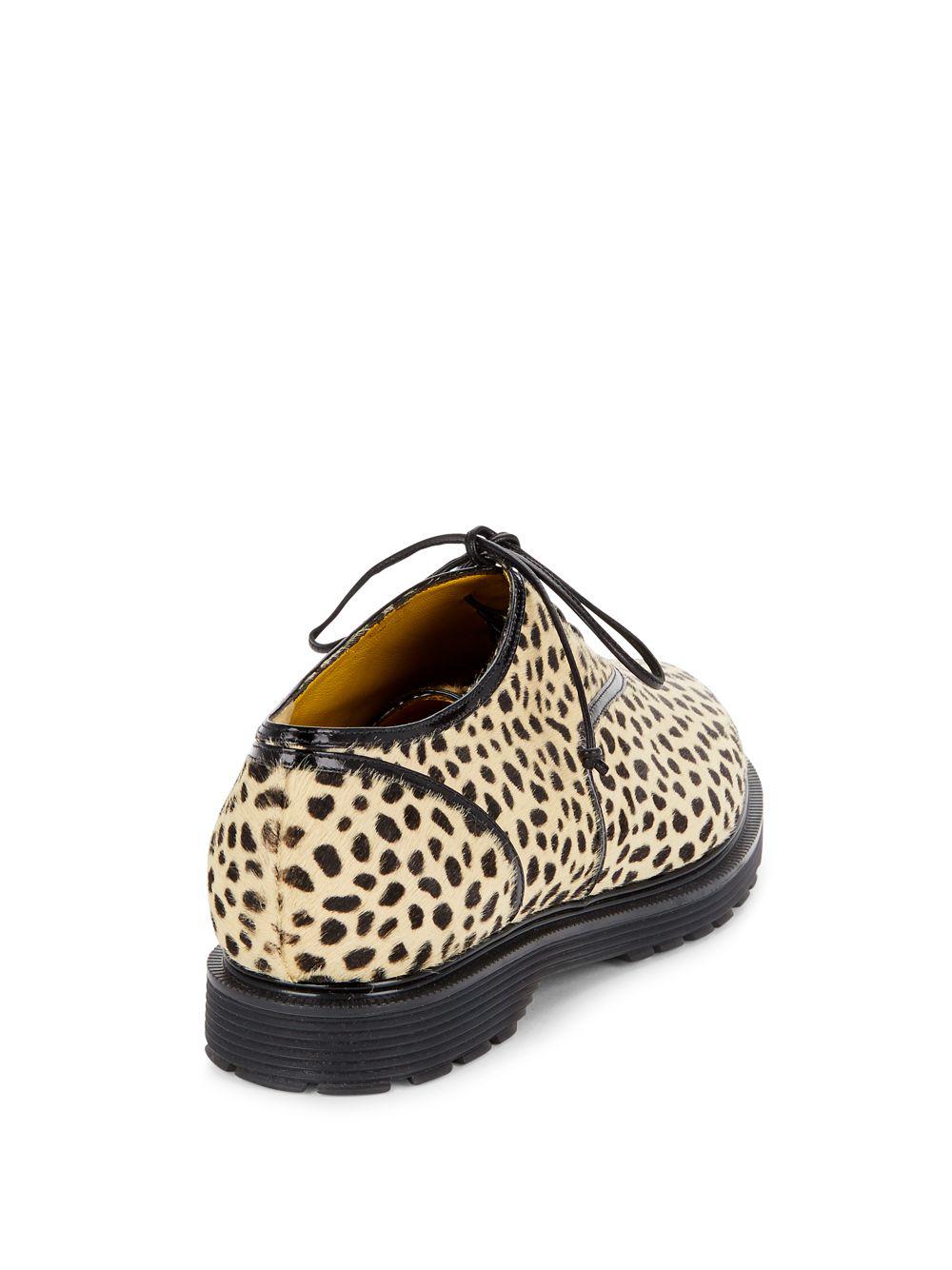 cheetah oxfords