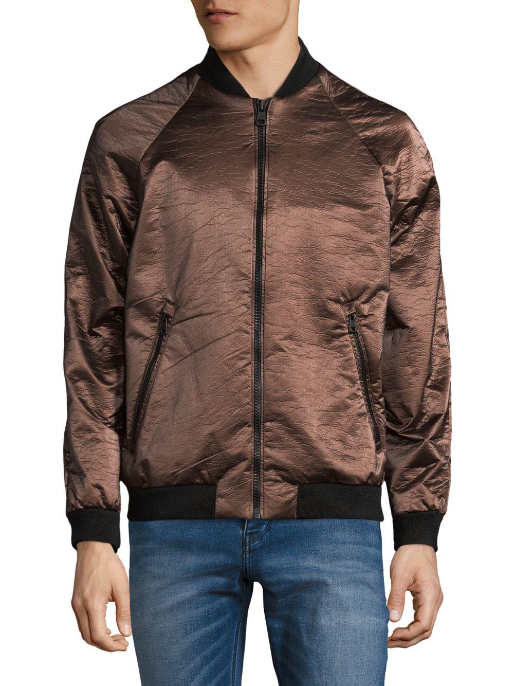 calvin klein metallic jacket