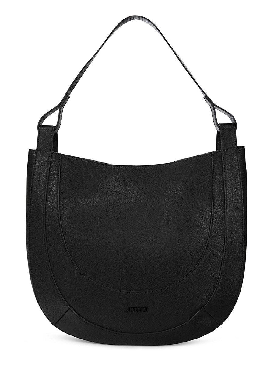 DKNY Ava Leather Satchel, Created For Macy's in Black