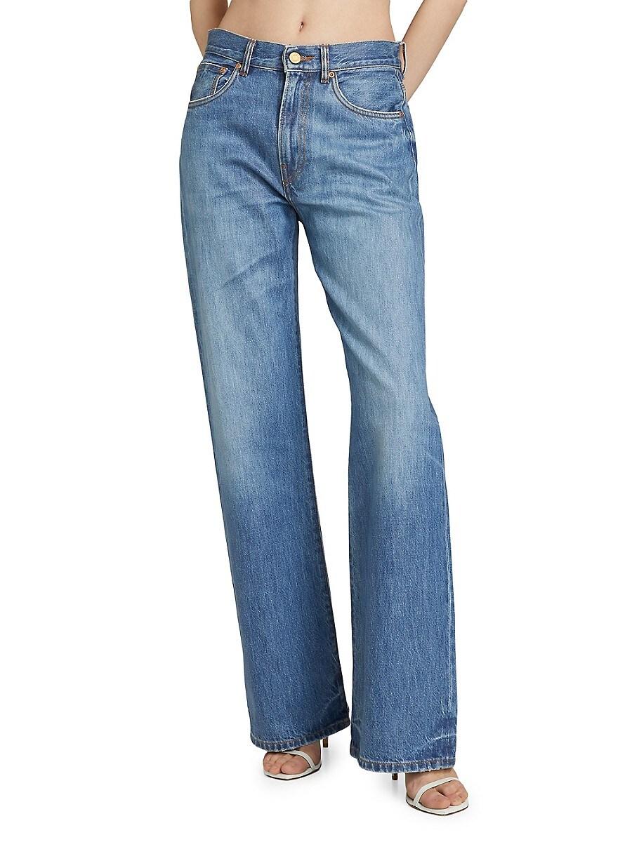 PURPLE BRAND/Side Cut Out Buckshot ワイドレッグ ジーンズ Wide Side Cut Out Buckshot – PURPLE BRAND