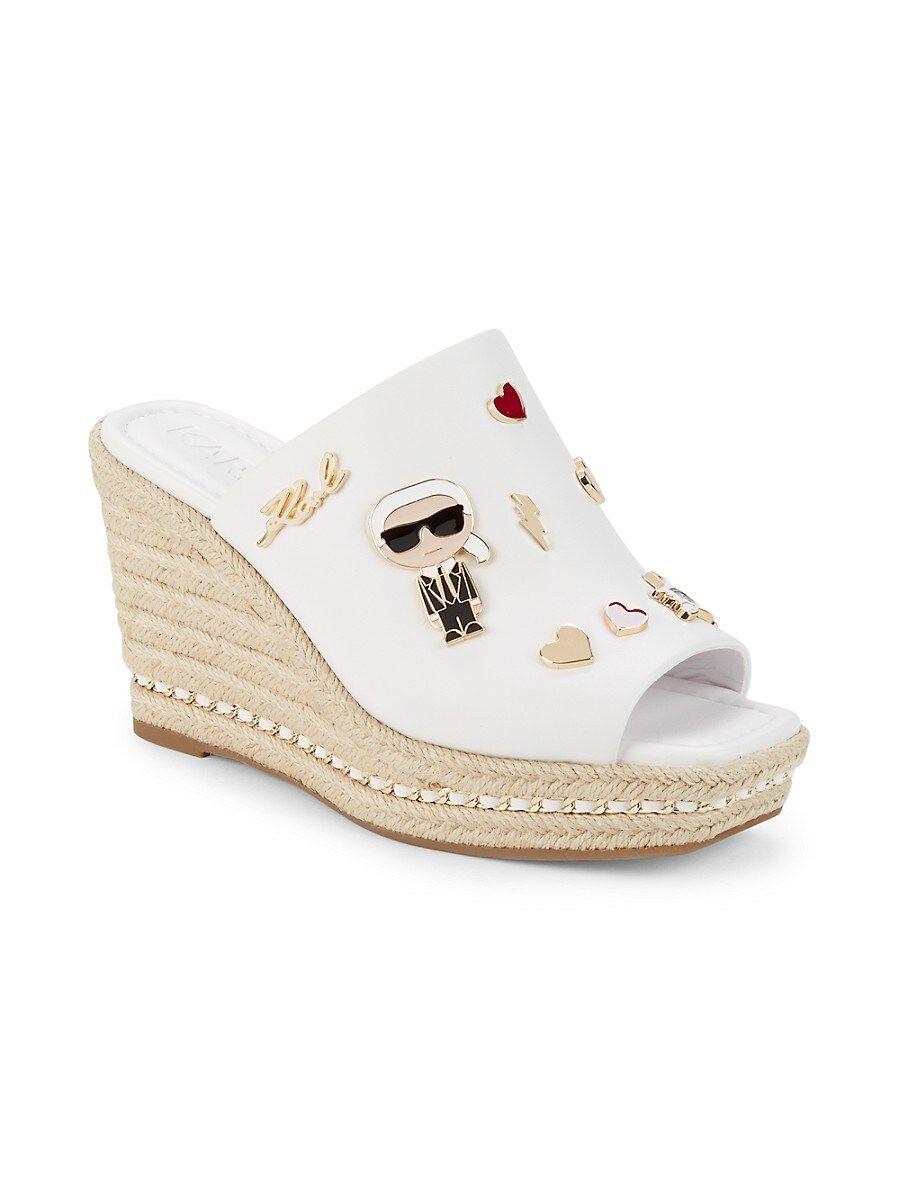 espadrille mule wedge