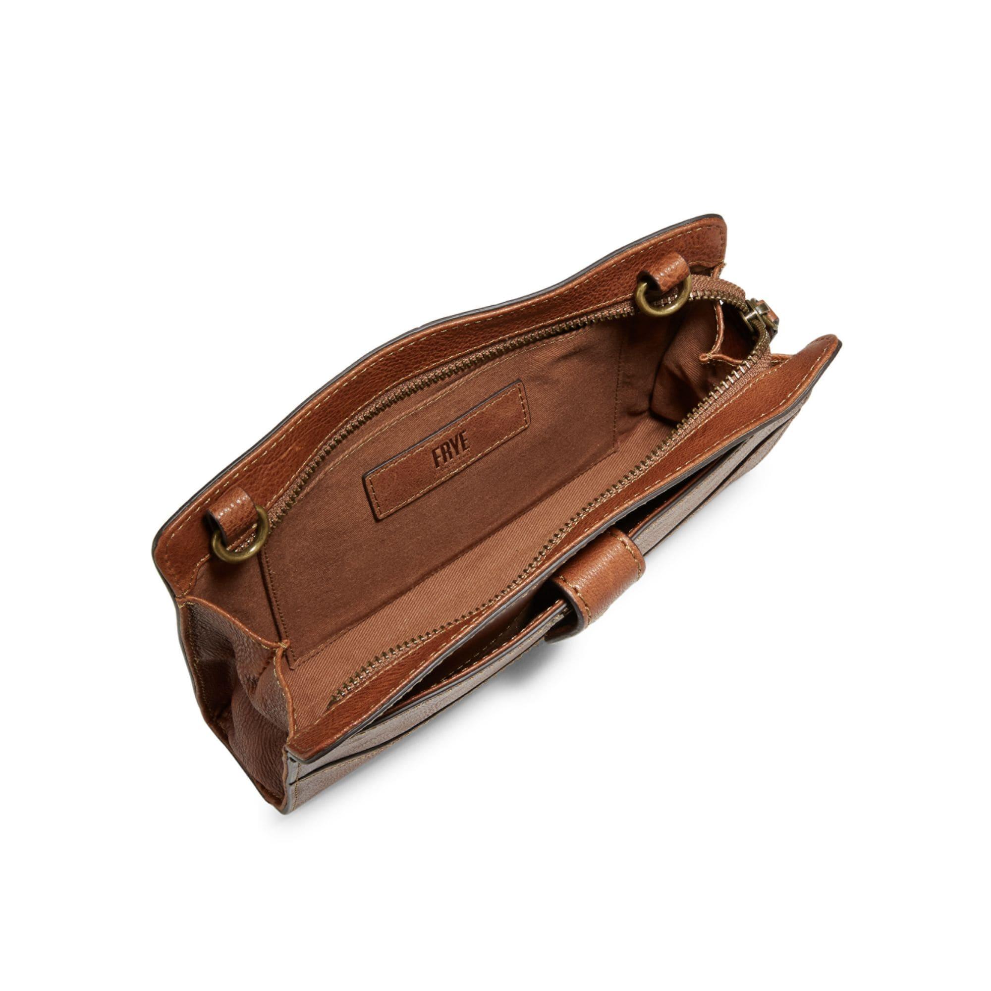 Frye Lucy Leather Crossbody Bag IUCN Water