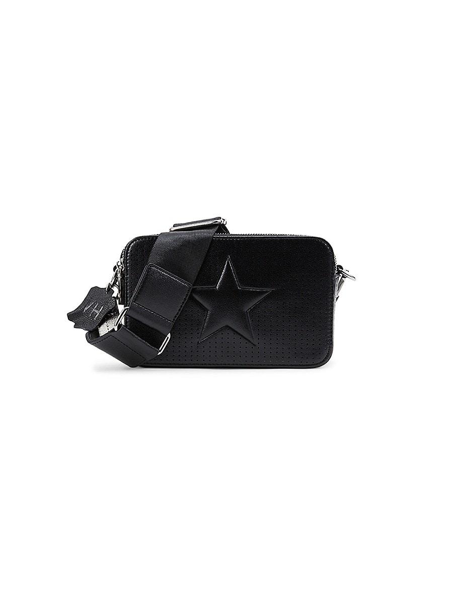 Havana Black Leather - Small Camera Bag - Rock n Roll