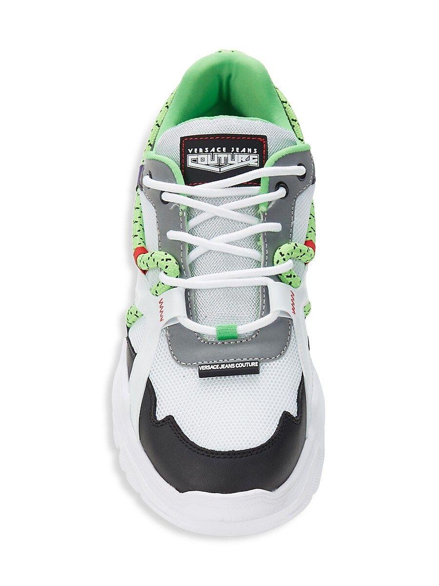 Versace color block shoes store