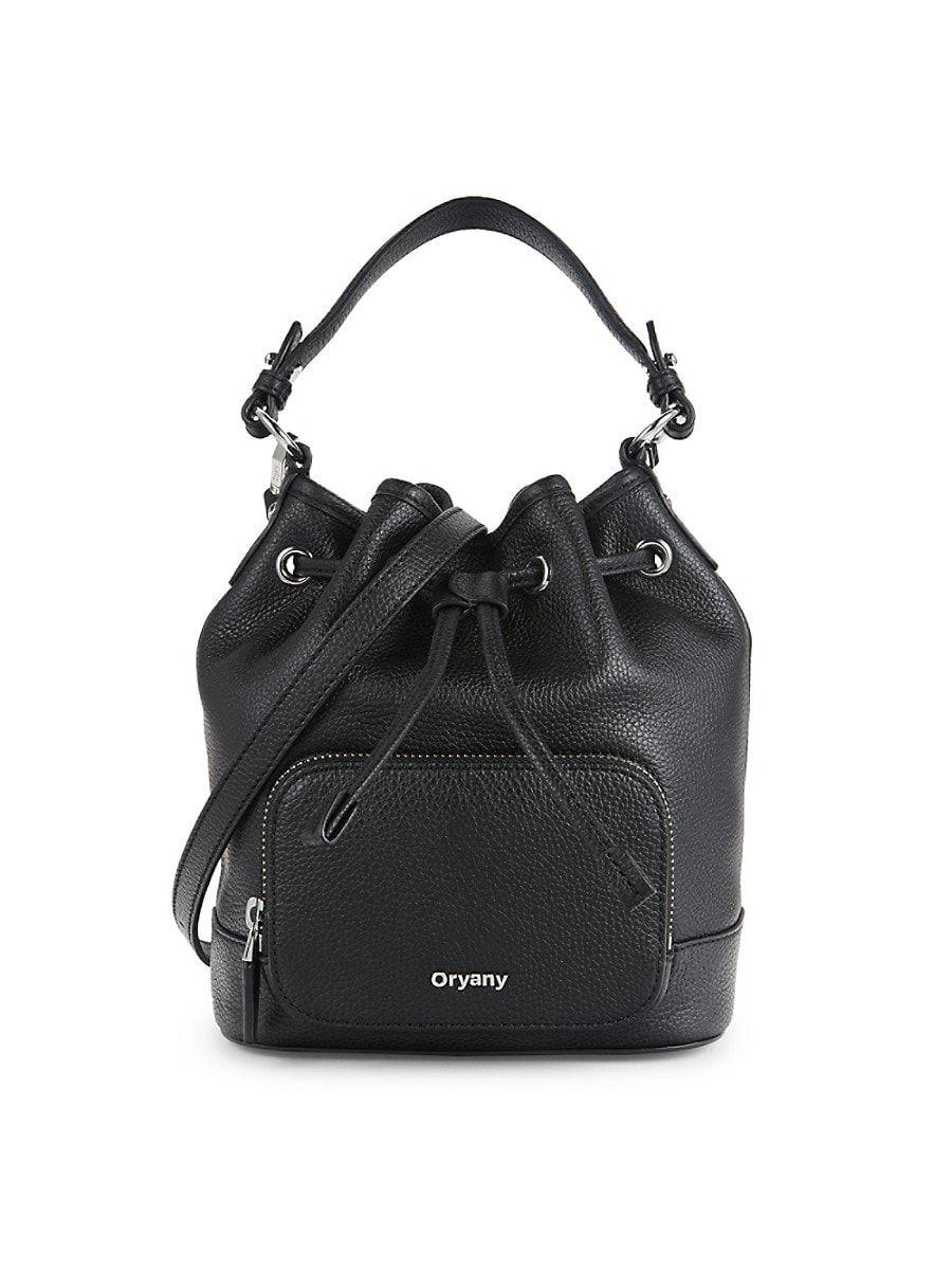orYANY Leese Leather Bucket Bag in Black Lyst