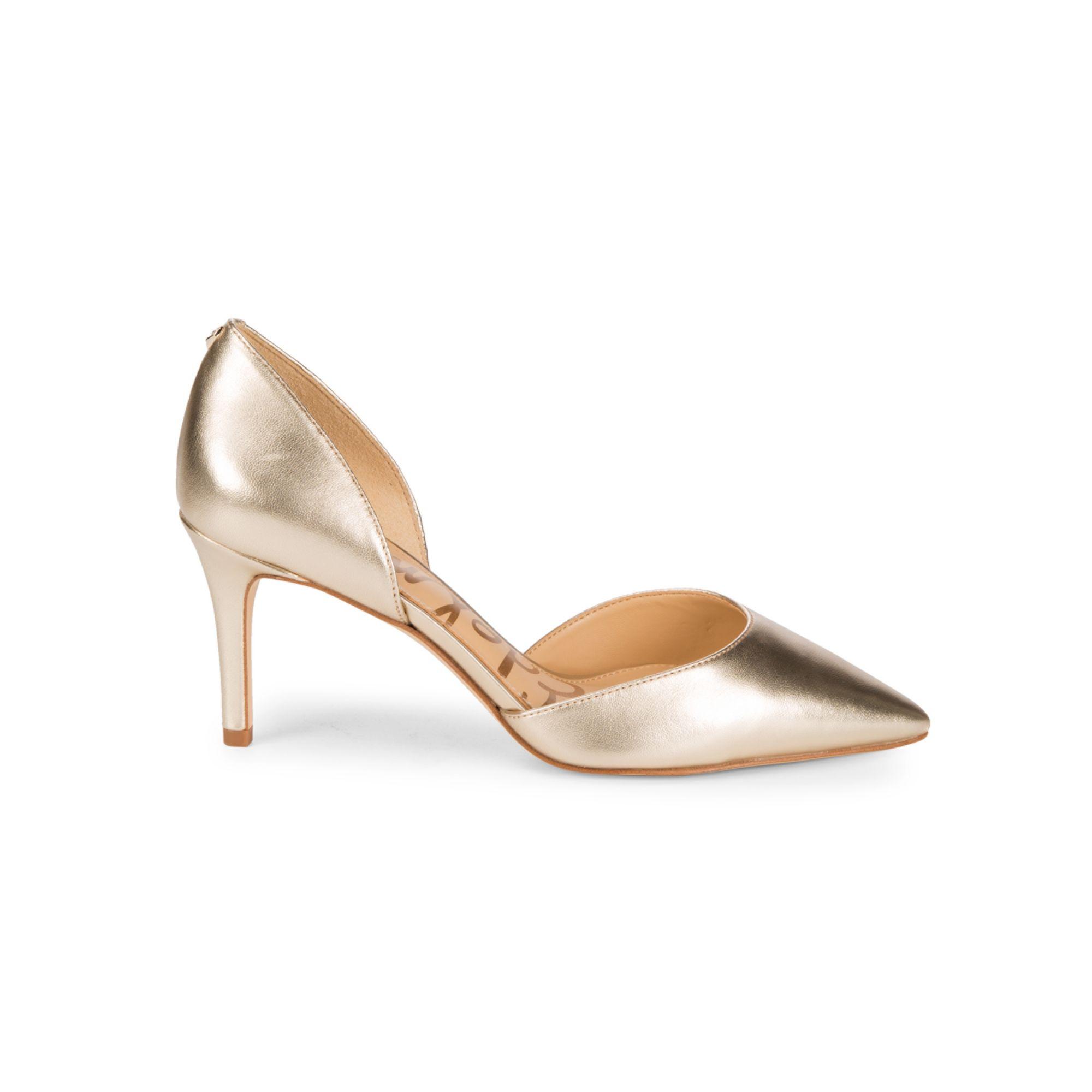 Sam Edelman Tesla Leather D'orsay Pumps 