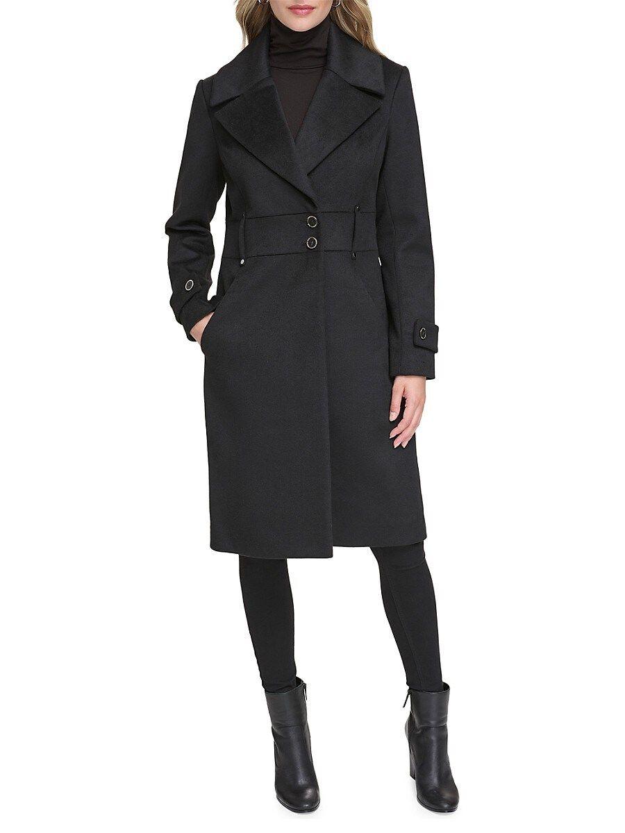 Kenneth cole wool hot sale coat womens