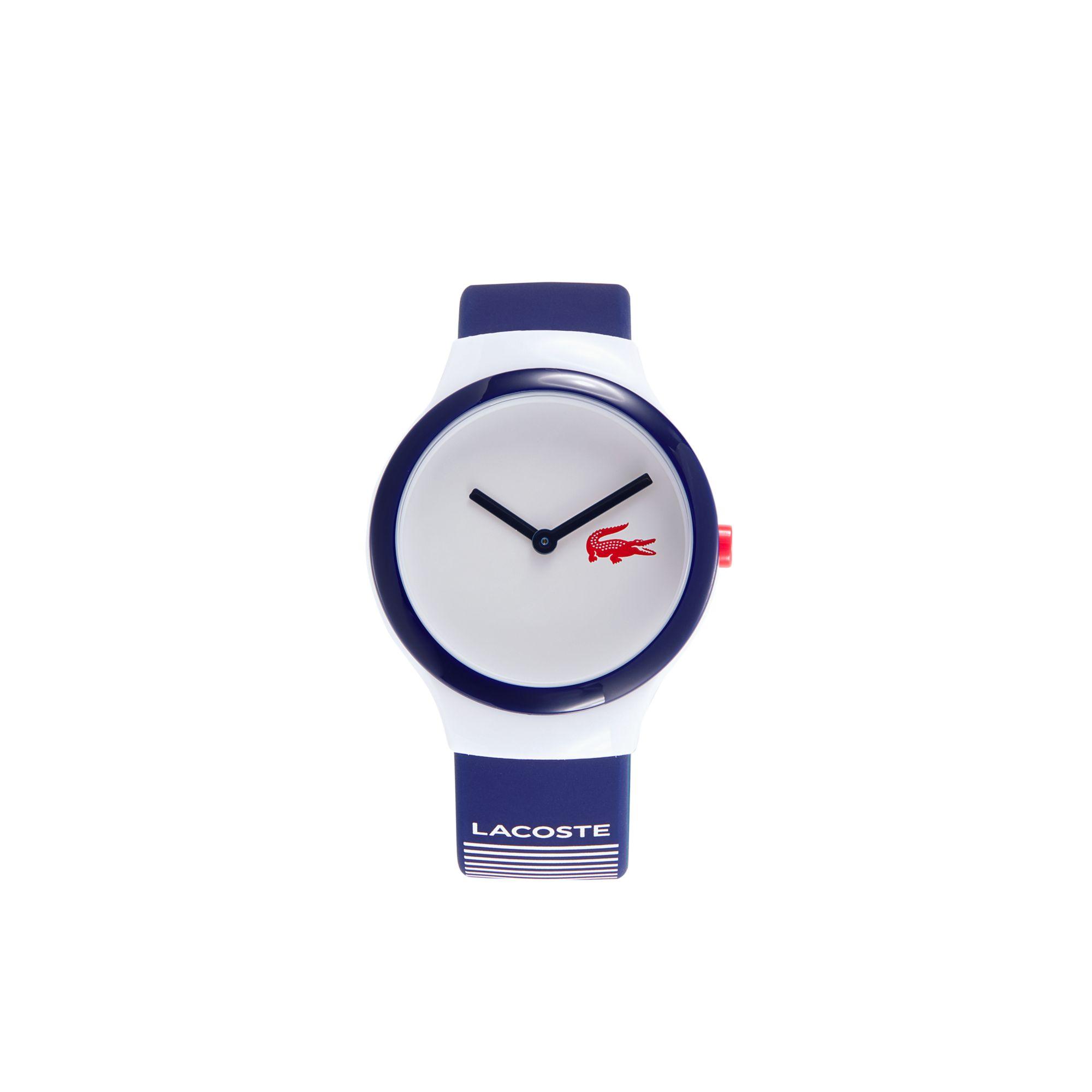 Lacoste Goa Resin, Stainless Steel & Silicone-strap Watch in Blue for Men |  Lyst