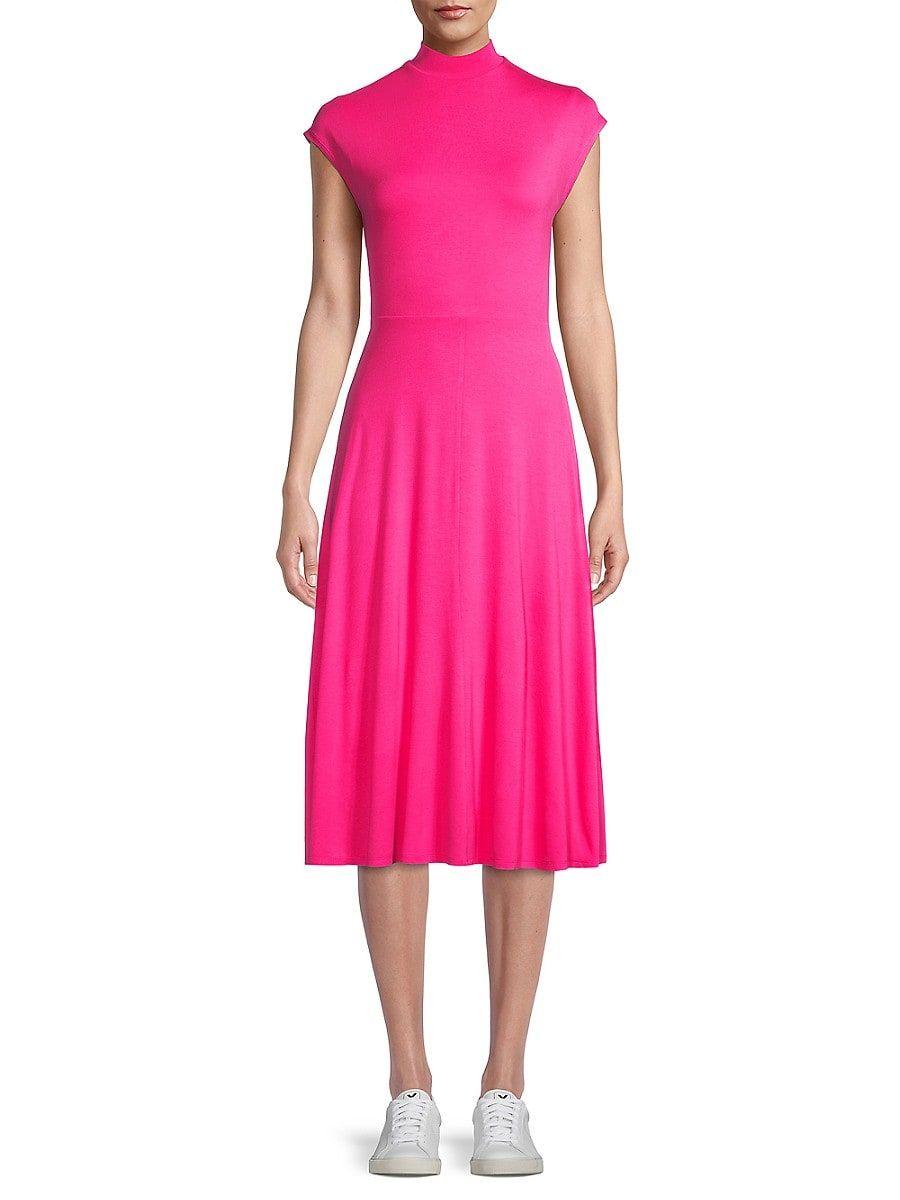 Hugo boss midi hot sale dress