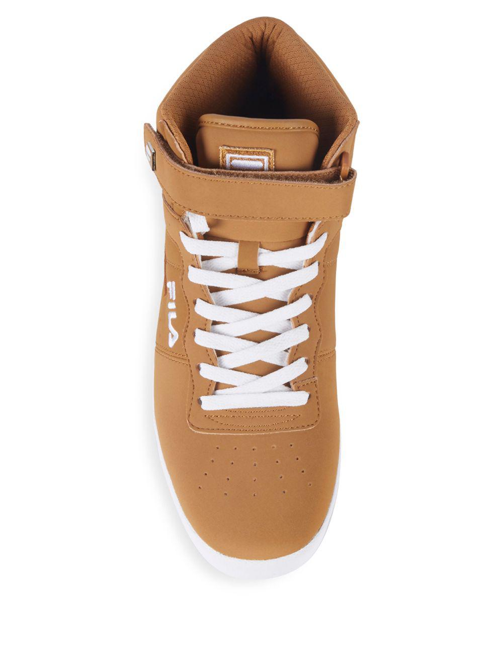 Fila Vulc 13 Mid Plus Sneakers in Brown for Men Lyst