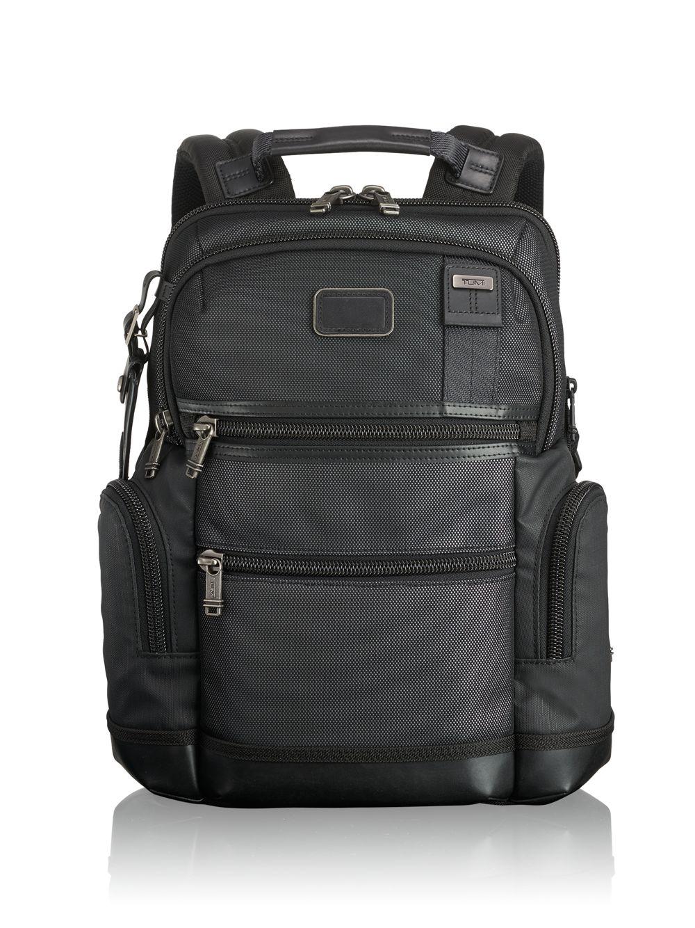 Tumi Alpha Bravo Reflective Knox Backpack in Black for Men | Lyst