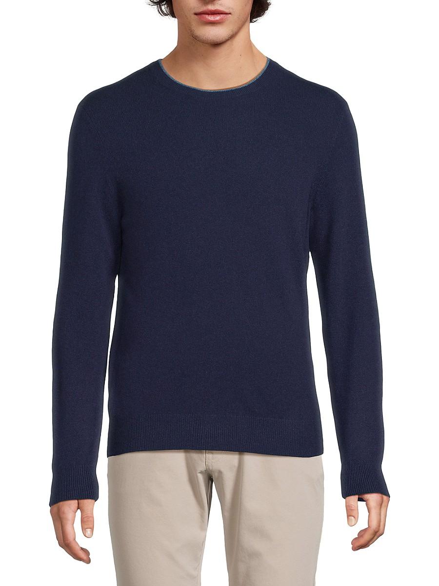 Crew Neck Saks Fifth Cashmere Sweater Saks Fifth Avenue Cashmere