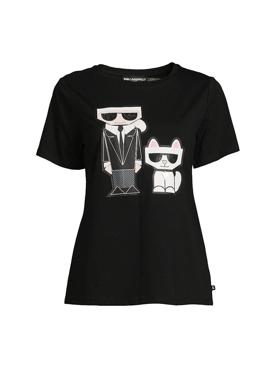 Karl lagerfeld 2025 choupette t shirt