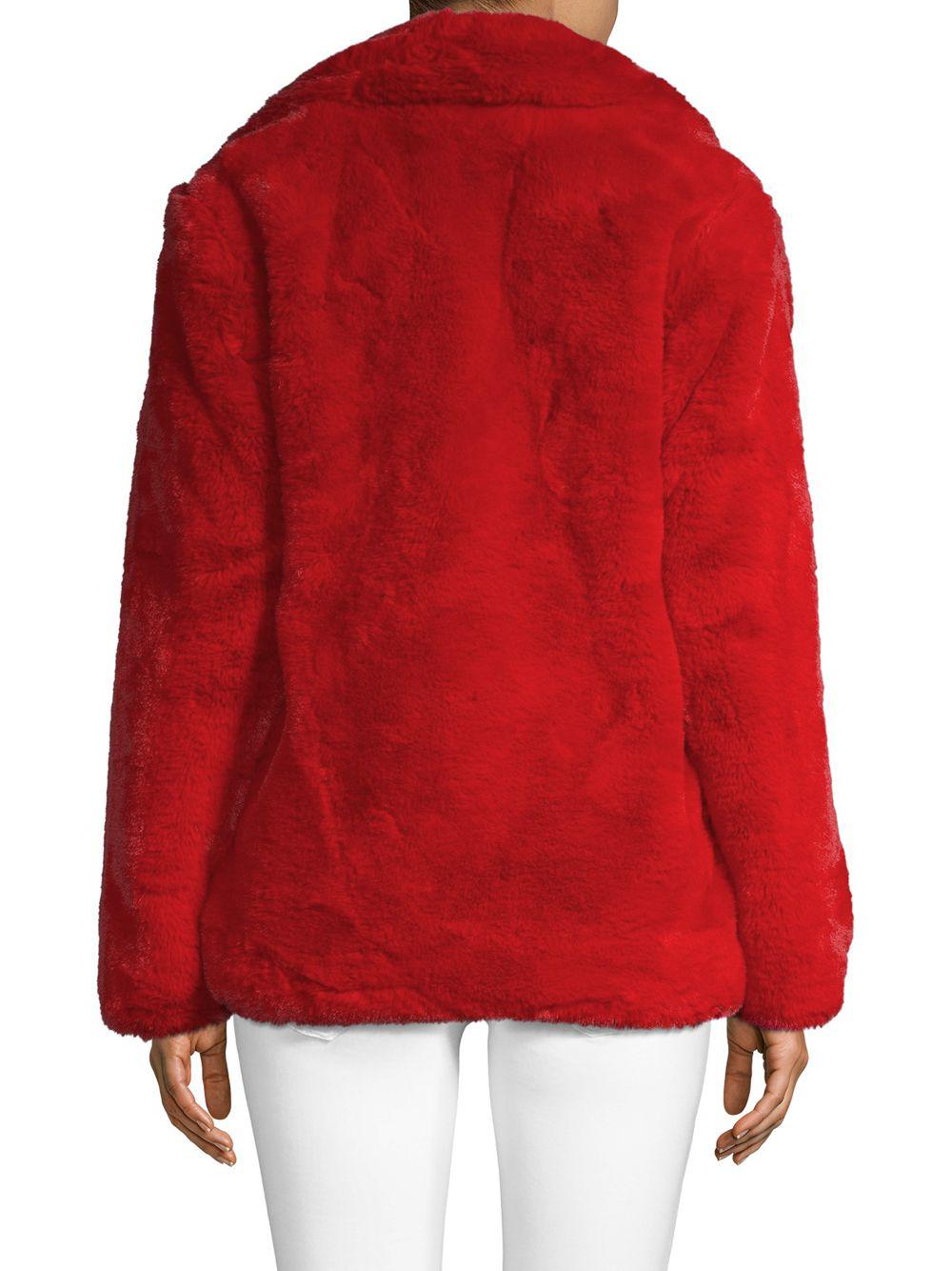saga fox fur coat new