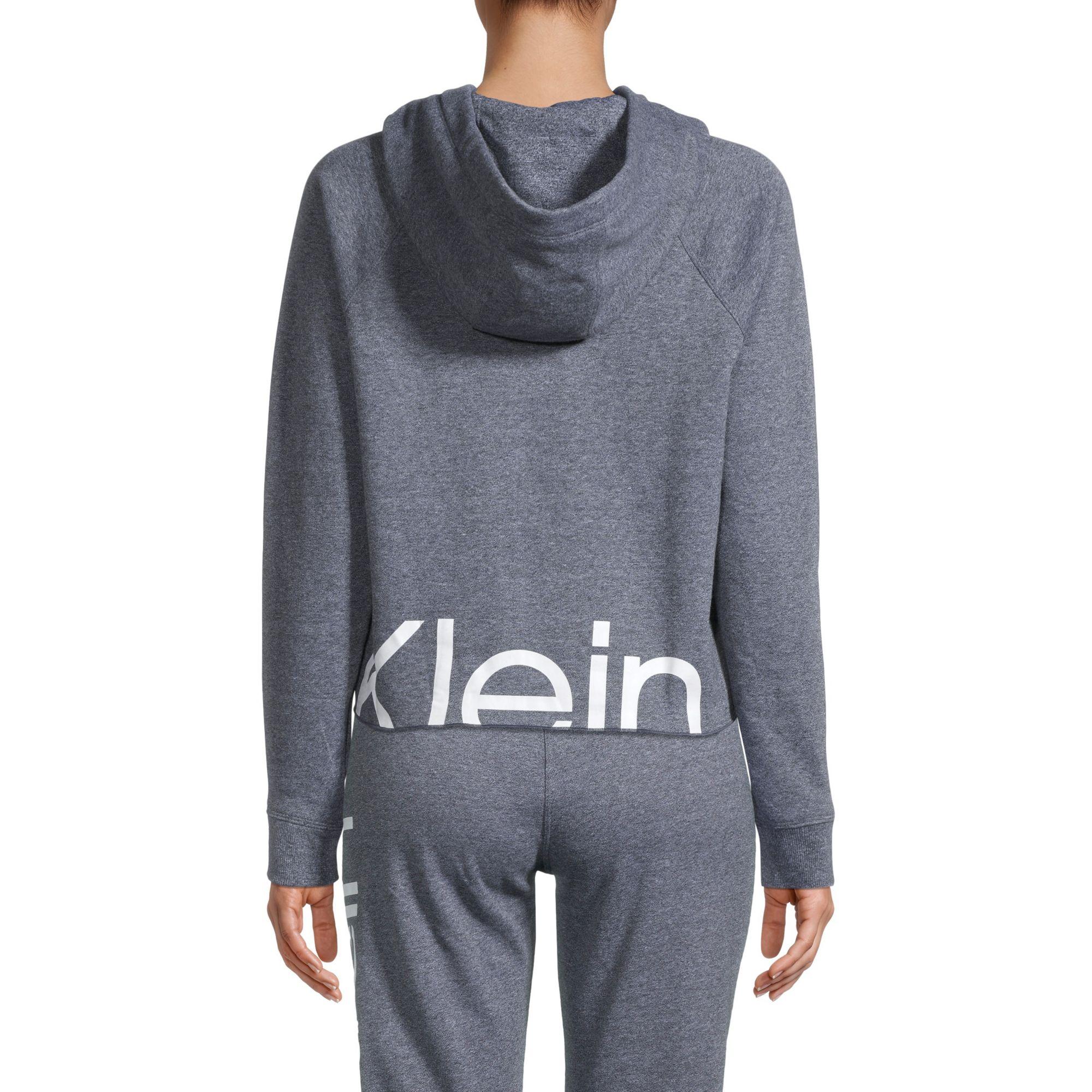 calvin klein performance white hoodie