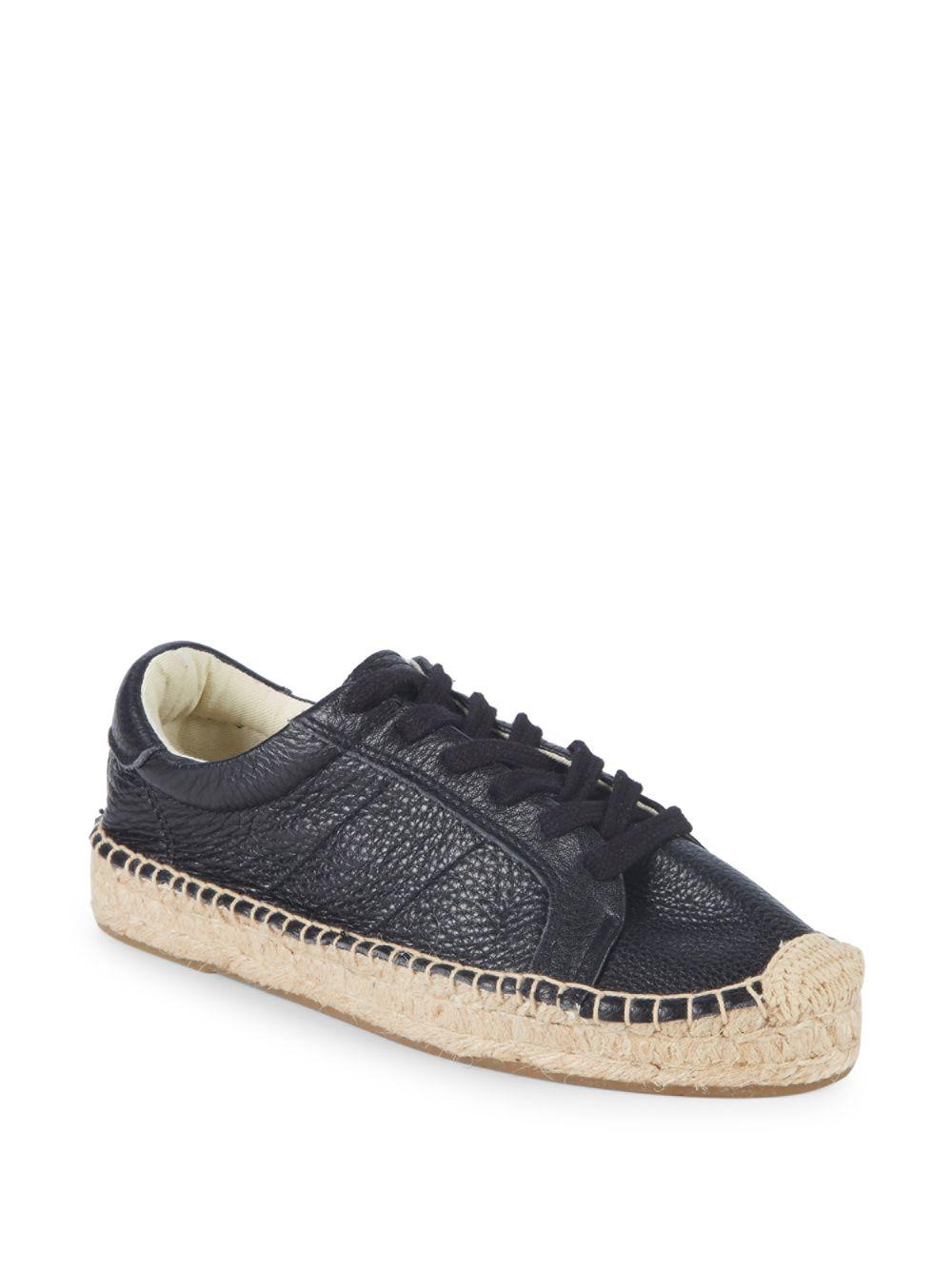 black espadrille sneakers