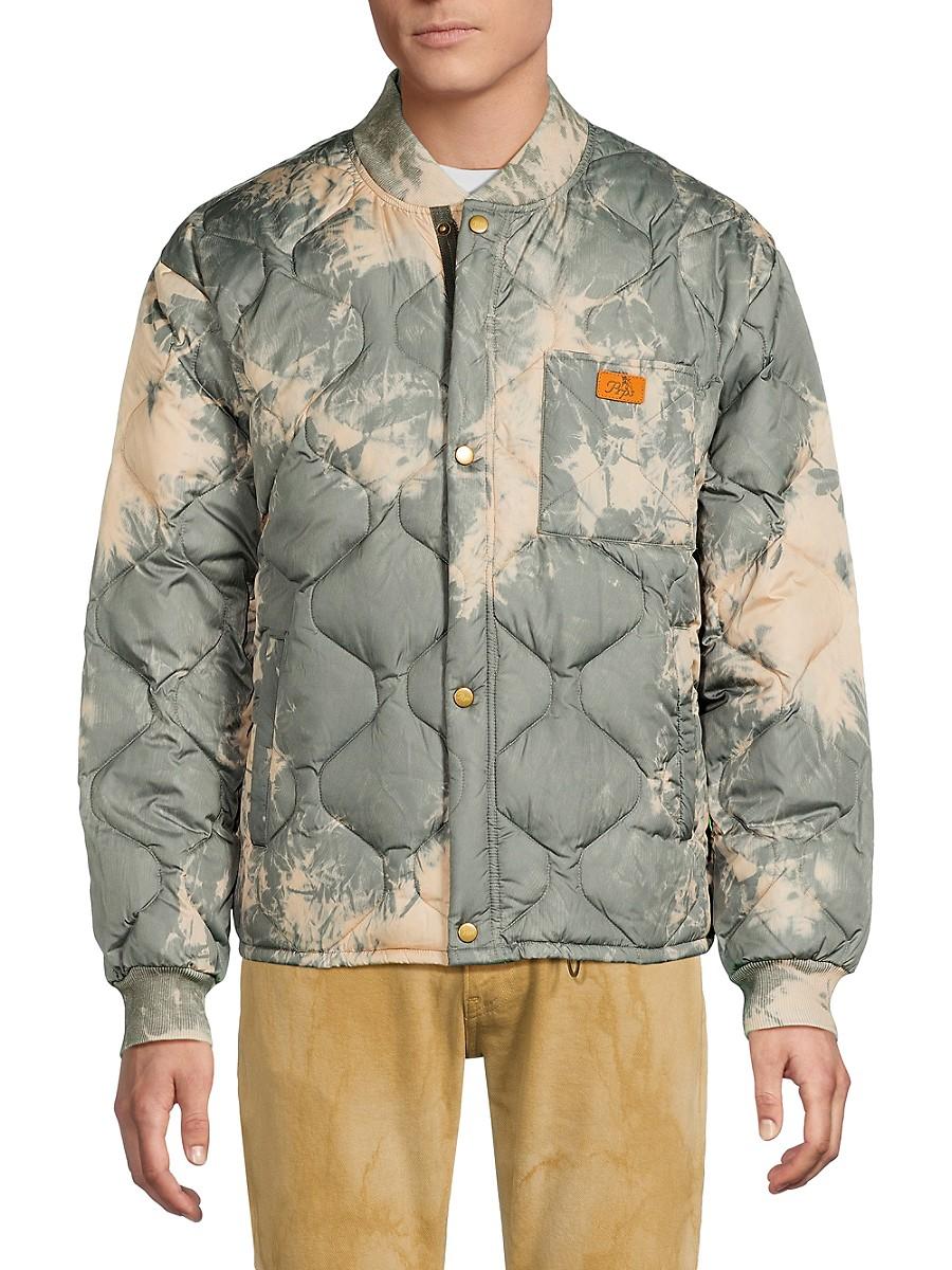 PRPS Master Baseball Collar Down Jacket in Grey for Men Lyst UK