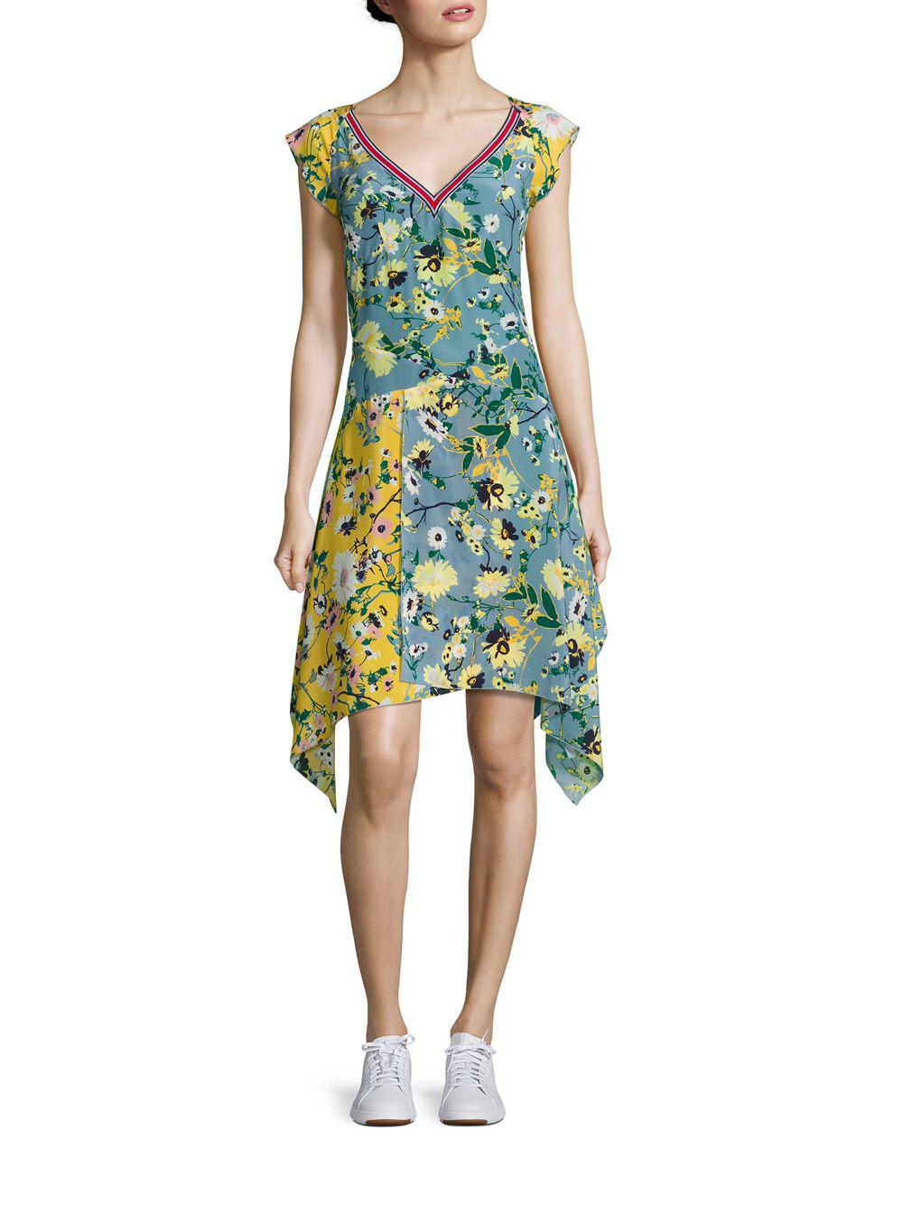 tommy hilfiger silk dress